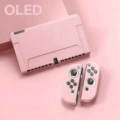 NEW SALE Protective Case Compatible With  Switch OLED Console And Joy-Cons, Switch Can Be Inserted In Dock With Shell