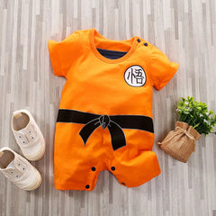 Baby Romper 100% Cotton Summer Short Sleeve Anime Cosplay Costume Soft Infant Jumpsuit Newborn Boy Girl One-Piece Bodysuit 0-18M