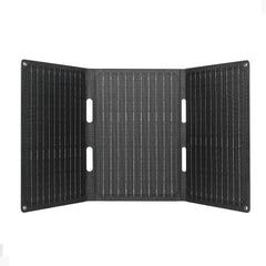 60W Foldable Solar Panel 3-Fold USB Type-C Folding Bag Power Charger For Phone Outdoor Hiking Camping Mobile Power Supplies