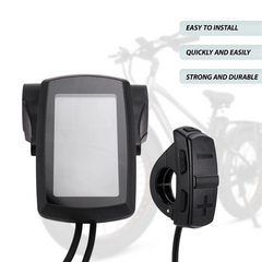New Ebike 80C LCD Meter Intelligent Control Panel Display Speed Control Panel E-Bike Instrument Electric Bike Controller