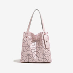 Fashion Geometric Diamond Tote Bag 2026 Versatile Six-grid Large-capacity Commuter Portable Armpit Bag New Style Handbags