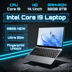 LENO 14.1" Ultra Slim Laptop 32GB 2TB Gaming Computer PC  Intel Core i9-9900 Windows11 Gamer office Ultra Slim Notebook 1080P HD must pay for large shipping price. & Shipping fee to get item shipped. From supplier.