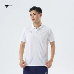 SUNAIS Men's Quick Dry Polo Shirt Breathable Football Training Short Sleeve T-shirt Outdoor Daily Casual Tops 730613