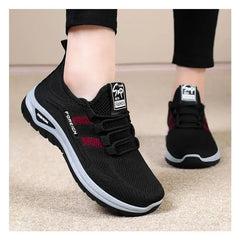 2025 Spring Fashion Women's Shoes High quality Anti slip and Wear resistant Sports Shoes Mesh Breathable Walking Shoes Designer