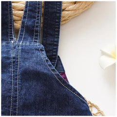 IENENS Summer Kids Baby Boys Jumper Pants Denim Shorts Jeans Overalls Toddler Infant Girl Playsuit Clothes Clothing Trousers