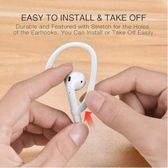 1pair Silicone Anti-Lost Ear Hooks Bluetooth Earphone Sports Prevent