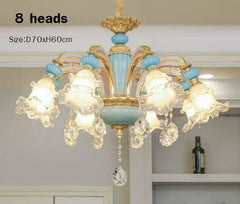 Dining Room Chandelier Light Modern Lighting Bedroom Crystal Lamp Living Lights Nordic Decoration Lamps Home