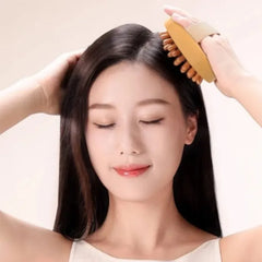 1pc Body Anti Cellulite Brush Soothing  Essential Oil Spa Air Cushion Massage Hair Comb Scalp Massage Brush Body Massager