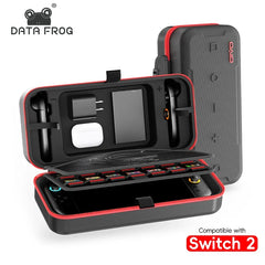High Quality Big Carrying Case for Switch2 Console Portable Pouch Bag w/ Game Card Cartridges For NS Switch 2 Accessory Storage