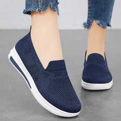 Spring New Women's Sports Shoes, Fashionable, Breathable, Lightweight, Non-slip, Wear-resistant, Casual Sports Shoes, Flat Shoes