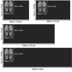 Simple diatomaceous earth kitchen mat long strip restaurant soft mat household non-slip mat bathroom absorbent mat door mat