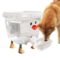 3/5L Automatic Pet Water Dispenser Smile Face Auto Cat Dog Fountain Bowl Large Capacity Pet Water Feeder for Home Indoor Use