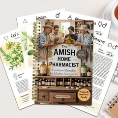 Herbal Remedies Handbook Traditional Natural Healing Guide Amish Home Pharmacy for Modern Wellness Health Lifestyle Solutions