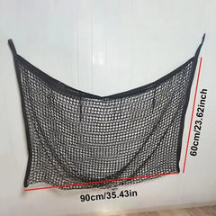 1Pc Durable Slow Feed Hay Net Large Capacity Hanging Horse Hay Bag 80x90cm Hay Feeder Bag for Horses Goat Sheep