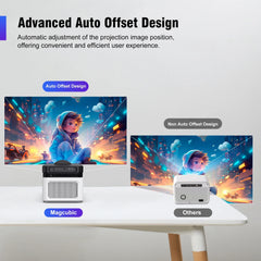 Magcubic HY450 Ultra Short Throw Projector 900ANSI 8K 1080P BT5.4 Auto Offset Electronic Focus Home Theater Voice