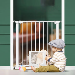 Dog Fence Portable 2-way Door Pet Fence Indoor Isolation Fence Multi Functional Household Small Medium-sized Pet Barrier Product