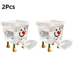 Pet Water Fountain Automatic Gravity Water Dispenser 3L Large Capacity Water Bowl for Cats Dogs Wireless Pet Drinker