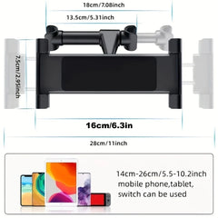 Car Tablet Holder, Headrest Tablet Mount Headrest Stand Cradle