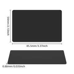 NFC215 Black Cards Rewritable NFC NT-AG215 PVC Cards Blank Easy Convenient Programmable NFC Business Card Chip 504Bytes