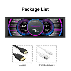 11.3/7.84/8.8 Inch Portable Monitor Long Stretched Strip Display 1920x440 IPS LCD Screen for Raspberry Pi AIDA64 PC Laptop