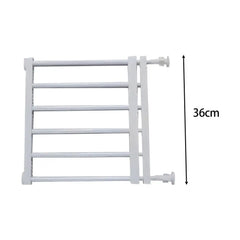 Portable Retractable Pet Dog Gate Protection Adjustable Fence Baby Barrier Stair Gate for Patio Lawn Garden Stairways Doorway