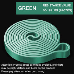 175-250LBS Yoga Multi-Purpose Thickened Heavy-Duty Elastic Band Fitness Training Resistance Stretching Band Thick Circle