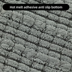 1 Piece Bathroom Carpet Bath Mat, Non-Slip Super Thick Lotus Pine Soft