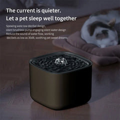 New Cat Water Fountain Ultra Quiet 3L Large Capacity Pet Auto Drinking Dispenser for Cats Dogs Inside Detachable Easy to Clean