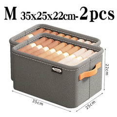 Thicken Clothes Organizer Pants Sweater Storage Cabinets Drawers Organizer Jeans Storage Box Wardrobe Clothes Storage Organizers