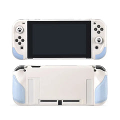 2023 New Switch OLED Case Game Console All-in-One Case Surface Silicone Oily Grip Color Clash