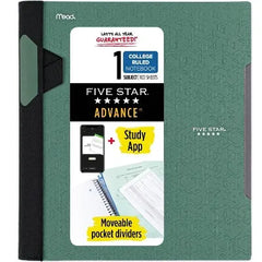 1 Subject College Ruled Advance Spiral Notebook with Pocket Dividers