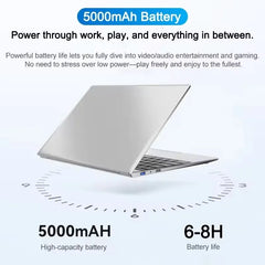 2026 14.1"Laptop Intel Core i7 8650U Portable Laptops Windows 11 Computer 4K HD 16GB 32GB RAM 1TB 2TB SSD Notebook Office