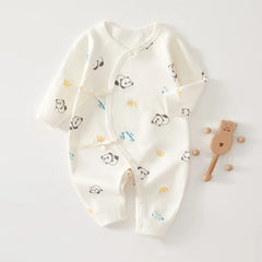 Aynigiell High-Quality Newborn Baby Jumpsuit Four Season Cute