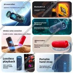 JBL Flip 7 Portable Bluetooth Speaker IP68 Waterproof Dustproof Outdoor Mini Wireless Speaker Deep Bass 14H Playtime