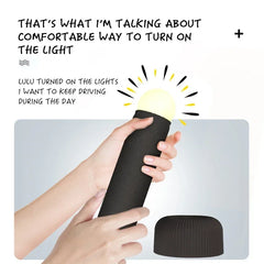 LED Night Light Atmosphere Table Lamp Table Sleep Night Lamp Hand Pull Switch Rechargeable for Bedroom Decoration Birthday Gift