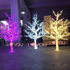 Cherry Blossom LED Christmas Tree Lights 480/576pcs Set 1.5m/5ft Height Indoor And Outdoor Decorative Lighting