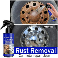 Car All-Purpose Rust Remover Spray - 100ml, Fast-Acting Iron Oxidation