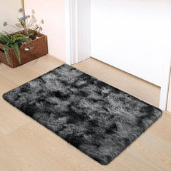 VIKAMA 50x80cm Red Wedding Carpet, Plush Bedroom Bedside Blanket, Proposal, Valentine's Day Party Decoration, Welcome Doormat