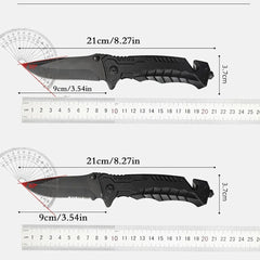Multi functional outdoor camping knife, portable folding knife, sharp knife, suitable for outdoor camping Kitchen Fruit Knife Gi