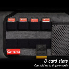 New Savage Raven by Skull & Co. EDC Carrying Case for 2025 Switch 2 ortable Hard Shell Storage Bag for NSW 2 Game Console