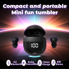 Super Bass Sleep Headphones Wireless Bluetooth Earphones With Mic Sports Earbuds Noise Reduction Mini HD Headset For Smart Phone