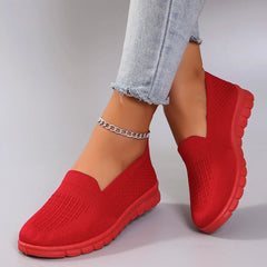 Spring new women's sports shoes, fashionable, breathable, lightweight, non-slip, wear-resistant, casual sports shoes, flat shoes