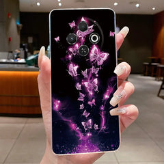 For Tecno Spark 30C Case kl5 kl5n Aesthetic Butterfly Flower Clear Soft Silicone Back Cover Techno Spark 30C Phone Case k15 k15n