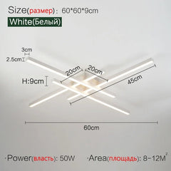 Ceiling light simple modern bedroom  atmosphere duplex villa hall Nordic lamps minimalist living room lamp room ceiling lights