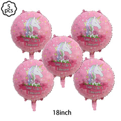 Rainbow Unicorn Balloon Unicorn Party Decor Supplies Unicorn Birthday Party Decoration Baby Shower Kids Girls Birthday Decor