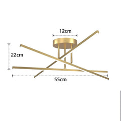 2026new ceiling lamp Nordic modern LED lamp living room dining room bedroom lights ceiling chandelier