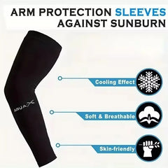 3Pairs Breathable Sun Protection Sleeves UV Protective Gear for Outdoor Adventures Sports And Driving