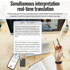 AI Voice Recorder Intelligence APP GPT Control Audio Mind Map Real Time Transcription/Summary/Translation Phone Calls Recording