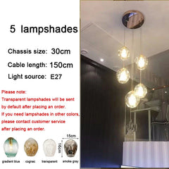 home decorationPendant lights, luxury crystal living room chandelier, bedroom Pendant lamp, ceiling light, indoor lighting