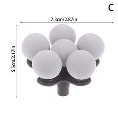 Muscle Massager Heads Percussion Massage Replacement Parts for Fascia Massage  Deep Relaxation for Athletes and Home